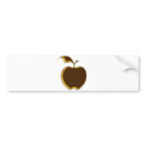 Caramel Apple Bumper Sticker..!