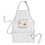 Caramel Apple Shot Apron