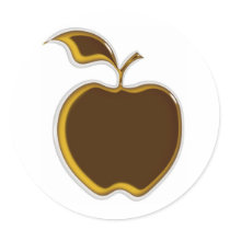 Caramel Apple Stickers..!