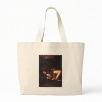 Caravaggio St John The Baptist At The Well Tote Bags