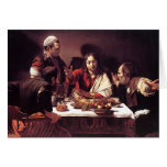 Caravaggio - Supper at Emmaus cards