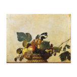 Caravaggio's Basket of Fruit postcards
