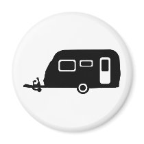 Caravan Fridge Magnets