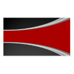 Carbon Fibre and red business cards