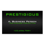 Carbon Fibre Effect Business Cards