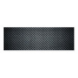 Carbon Fibre Look business cards