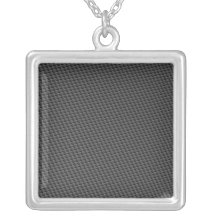 Carbon Fibre Material Pendants