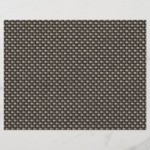 Carbon Fibre Pattern (Faux) Full Colour Flyer