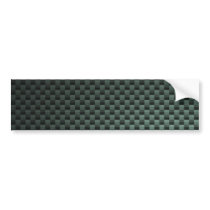 Carbon Fibre Patterned Bumper Stickers