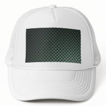 Carbon Fibre Patterned Mesh Hats