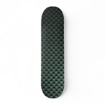 Carbon Fibre Patterned Custom Skate Board