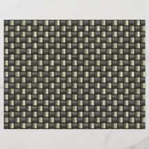 Carbon Fibre Textured Personalised Flyer
