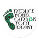 Carbon Footprint stickers