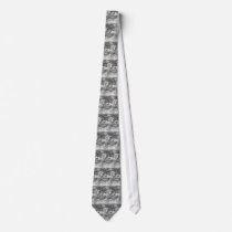 Carbon Space Flower 4 Tie
