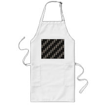 Carbonfiber Pattern Chequered Aprons