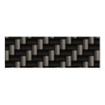 Carbonfiber Pattern Chequered business cards