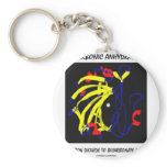 Carbonic Anhydrase (Chemical Structure) Key Chain