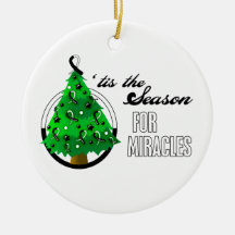 Carcinoid Cancer Christmas Miracles Ornaments