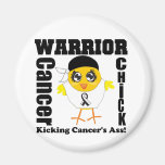 Carcinoid Cancer Warrior Chick Refrigerator Magnets