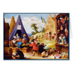 Card: A Festival of Monkeys