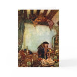 Card:  Alchemist and His Gold by Edmund Dulac