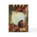 Card:  Alchemist and His Gold by Edmund Dulac