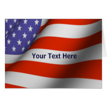 Card - American Flag