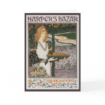 Card: Art Nouveau - L.Rhead - Thanksgiving