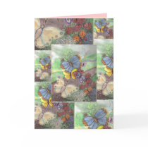 Card "Butterflies at Dawn"