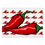 Card - Chile Peppers