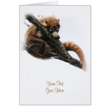 Card: Coatimundi #5 (Portrait)