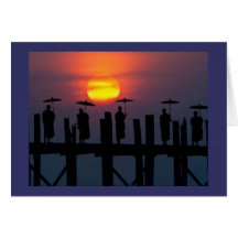CARD-DIVINE SUNSET