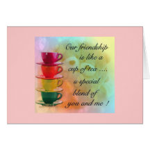 CARD- FRIENDSHIP TEA
