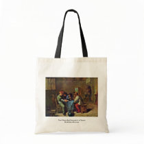 Card Game End Peasants In A Tavern Canvas Bags