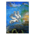 Card/Invitation: Chariot of Apollo by Redon