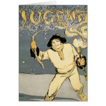 Card/invitation: Jugend Art Magazine - Art Nouveau