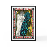 Card/ Invitation: Peacock Artwork - The Kiss