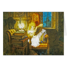 Card/ Invitation: Wonderland - Vintage Alice