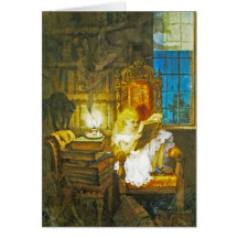 Card/ Invitation: Wonderland - Vintage Alice