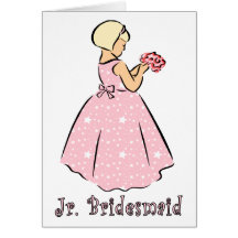 Card: Jr Bridesmaid