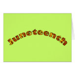 Card: Juneteenth - Customised