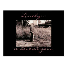 Card - Lonely Post Cards