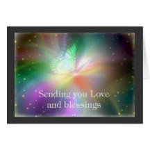 CARD- LOVE & BLESSINGS