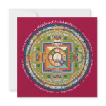 CARD Mandala of Avalokiteshvara - with envelope invitations