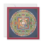 CARD Mandala of Compassion - square, with envelope invitations
