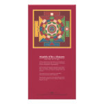CARD Mandala of the 5Elements - with explanation photo cards