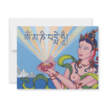 CARD Mantra OM MANI PADME HUM invitations
