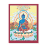 CARD Medicine Buddha postcards