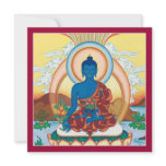 CARD Medicine Buddha - square card with envelope invitations