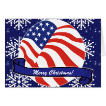 Card - Merry Christmas America
